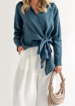 Women Gingham & Heels Blouses><noscript><img width=