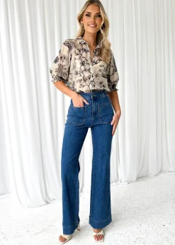 Women Gingham & Heels Shirts><noscript><img width=