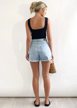 Women Gingham & Heels Shorts><noscript><img width=