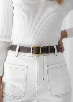 Women Gingham & Heels Belts><noscript><img width=