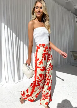 Women Gingham & Heels Pants><noscript><img width=