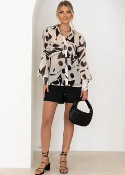 Women Gingham & Heels Blouses><noscript><img width=