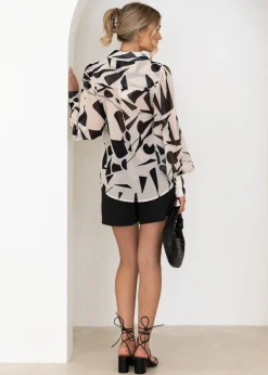 Women Gingham & Heels Blouses><noscript><img width=