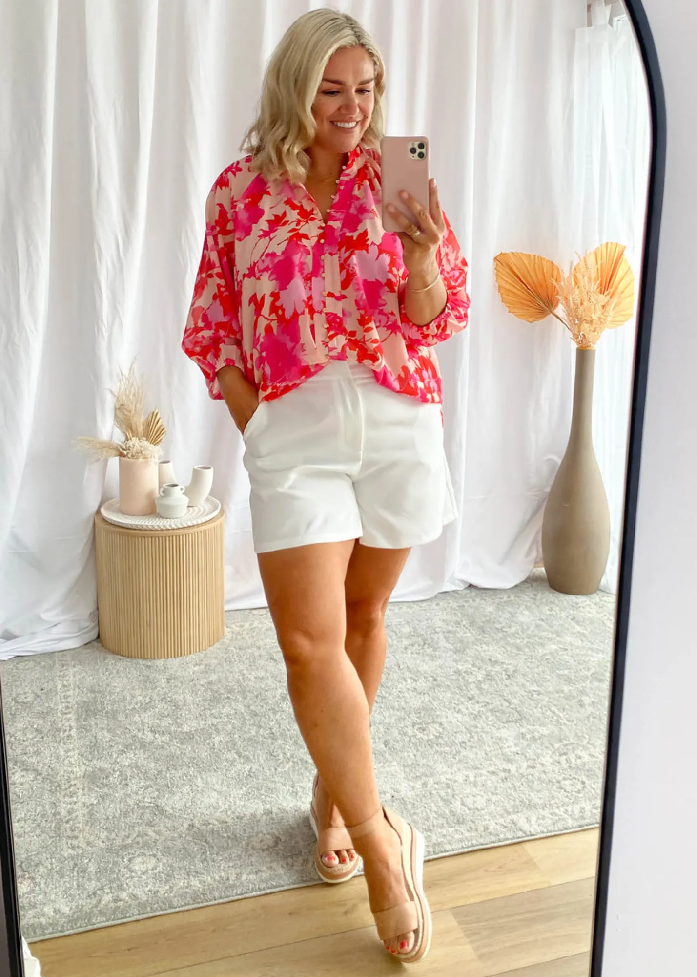 Women Gingham & Heels Shorts>Balina Shorts
