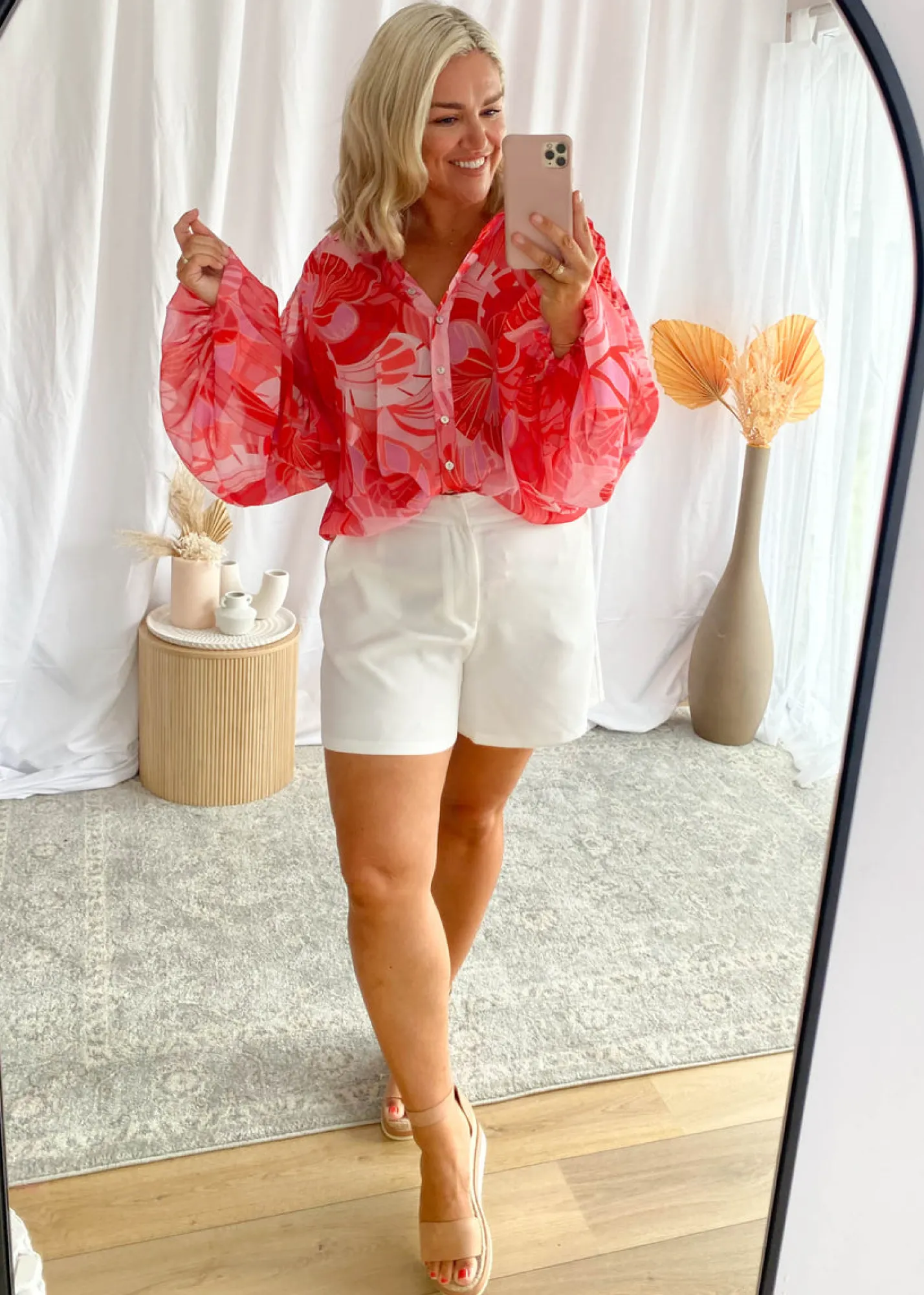 Women Gingham & Heels Shorts>Balina Shorts