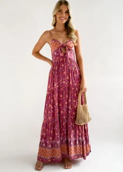Women Gingham & Heels Maxi><noscript><img width=