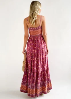 Women Gingham & Heels Maxi><noscript><img width=