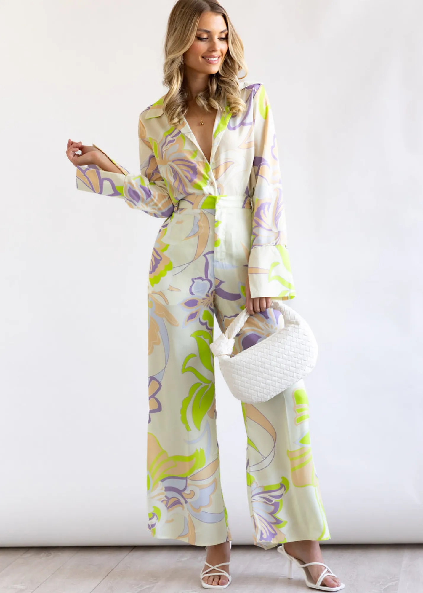 Women Gingham & Heels Sets>Bambi Pants