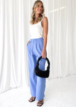 Women Gingham & Heels Pants><noscript><img width=