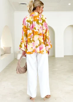 Women Gingham & Heels Blouses><noscript><img width=