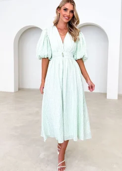 Women Gingham & Heels Midi><noscript><img width=
