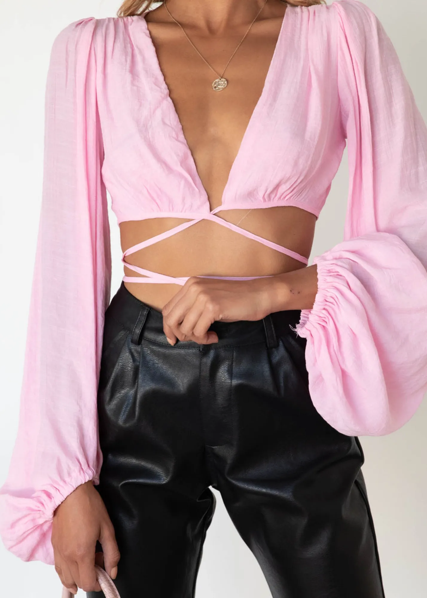 Women Gingham & Heels Crops>Berkley Crop