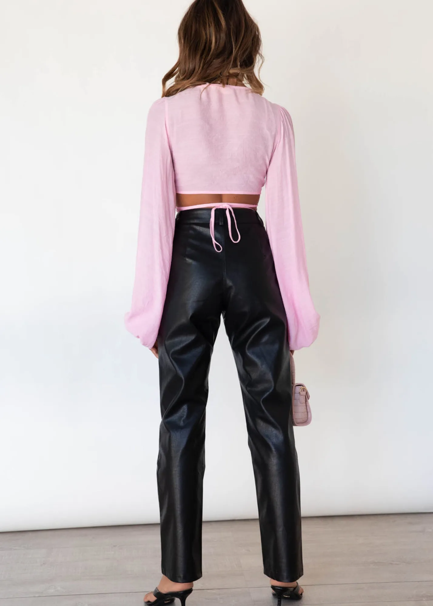 Women Gingham & Heels Crops>Berkley Crop