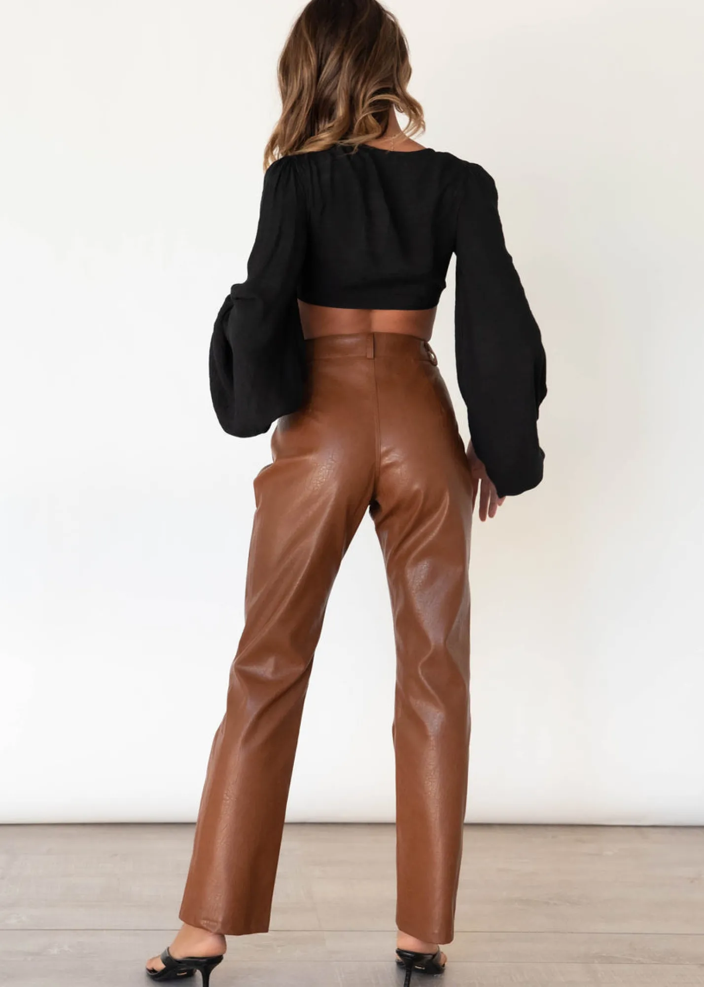 Women Gingham & Heels Crops>Berkley Crop