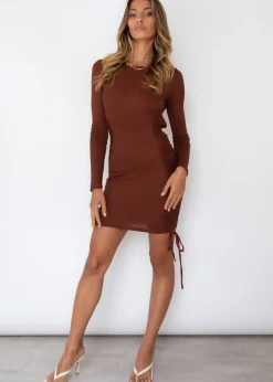 Women Gingham & Heels Knit Dresses><noscript><img width=