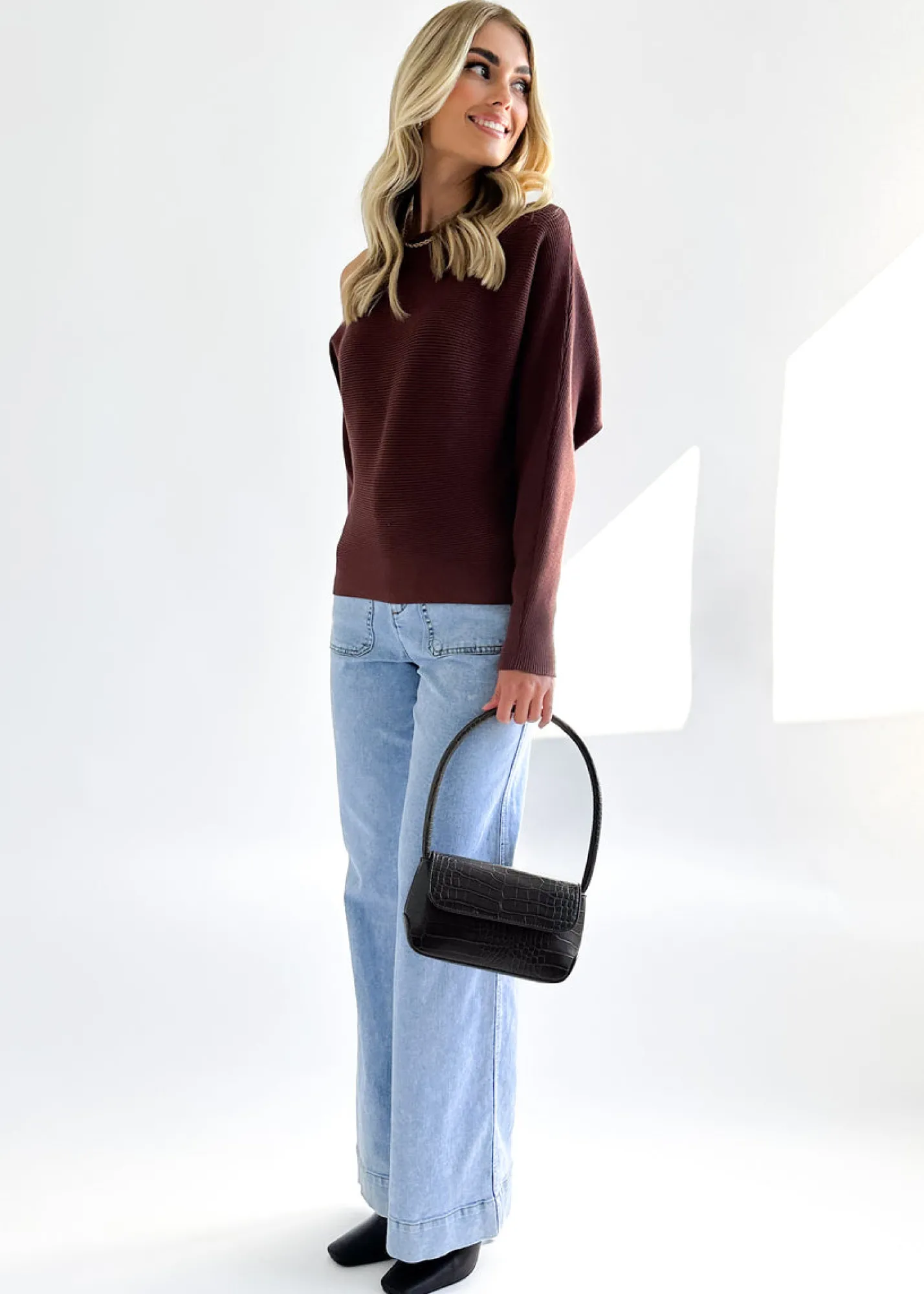 Women Gingham & Heels Knit Tops>Bloome Knit Top