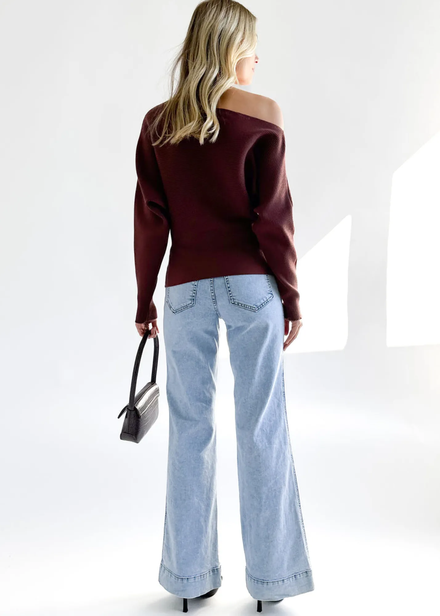 Women Gingham & Heels Knit Tops>Bloome Knit Top