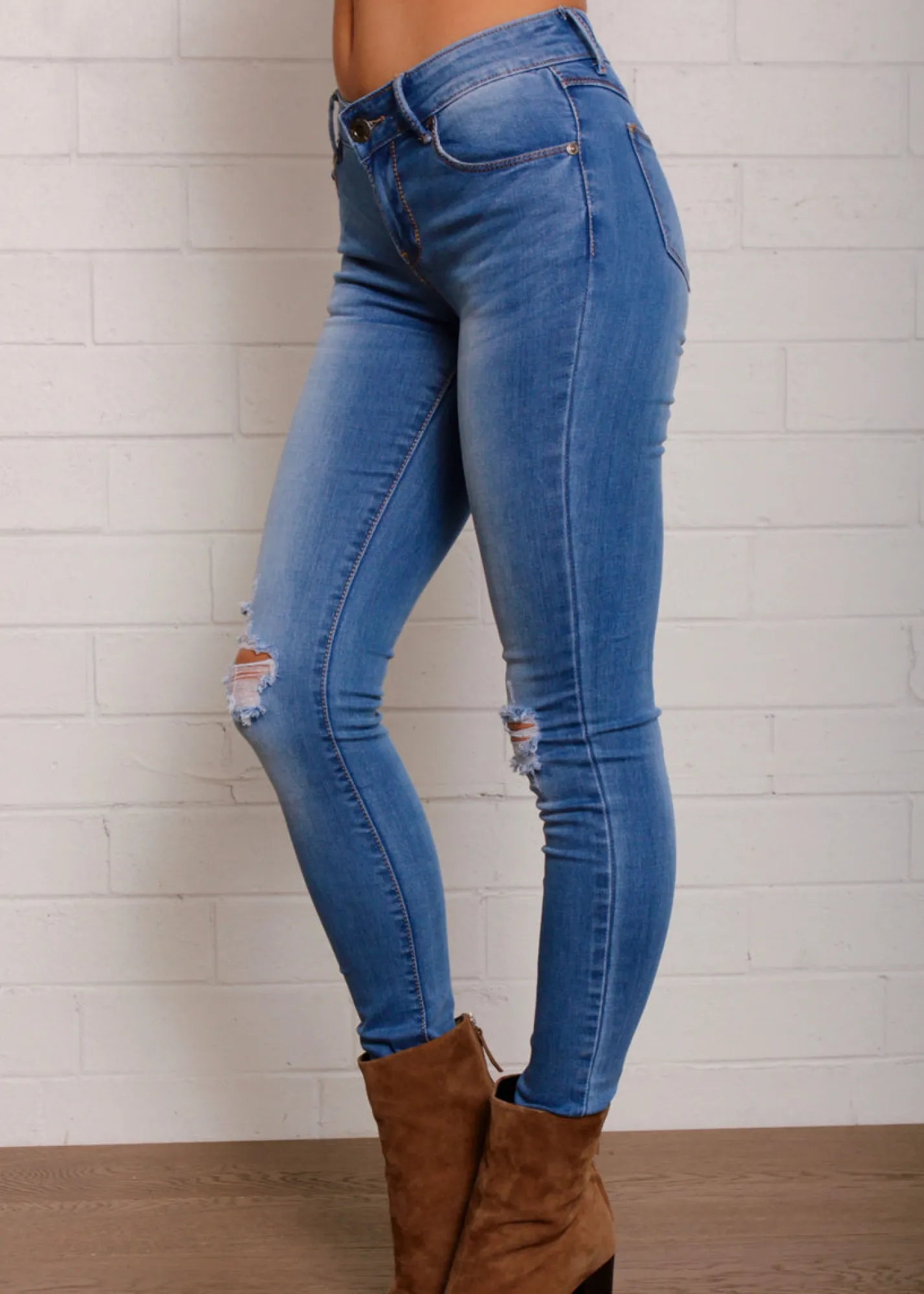 Women Gingham & Heels Jeans>Blue Ivy Jeans