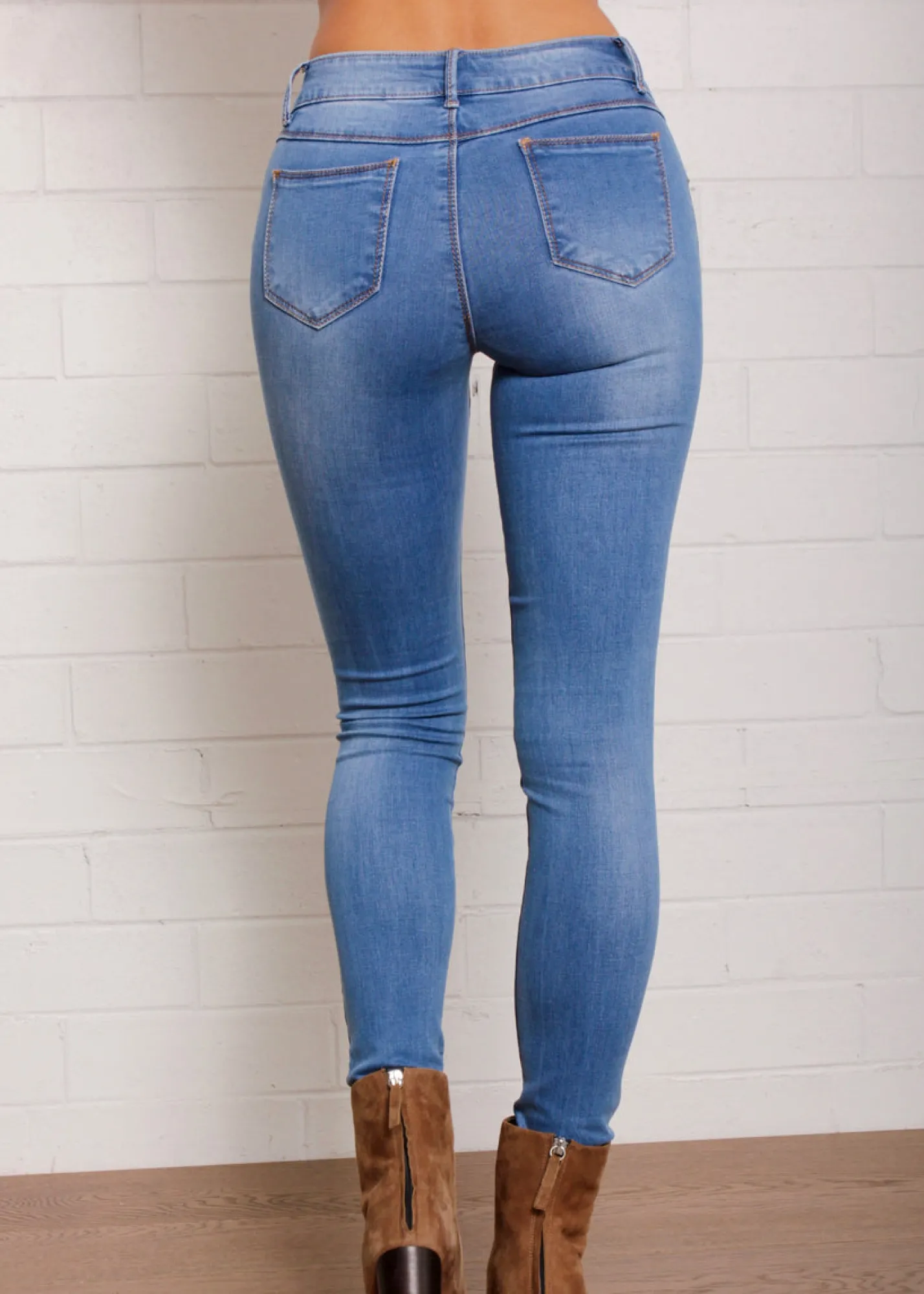 Women Gingham & Heels Jeans>Blue Ivy Jeans