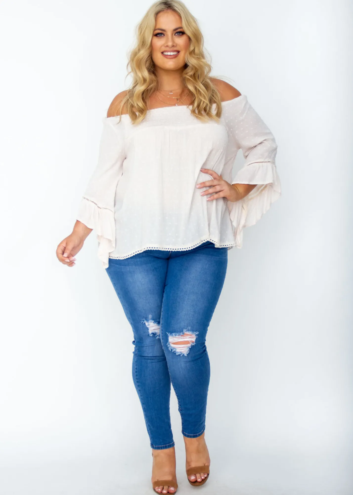 Women Gingham & Heels Jeans>Blue Ivy Jeans