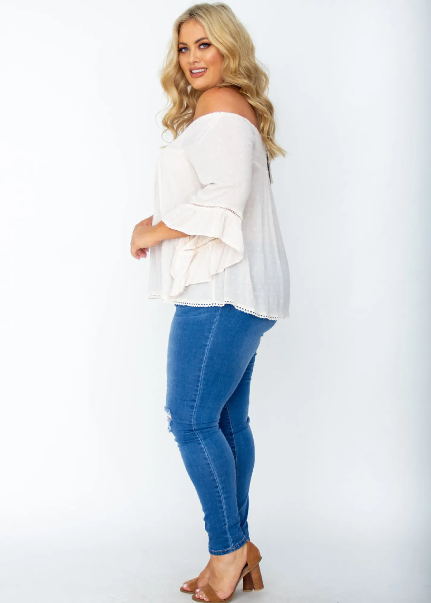 Women Gingham & Heels Jeans>Blue Ivy Jeans