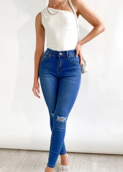 Women Gingham & Heels Jeans>Blue Ivy Jeans