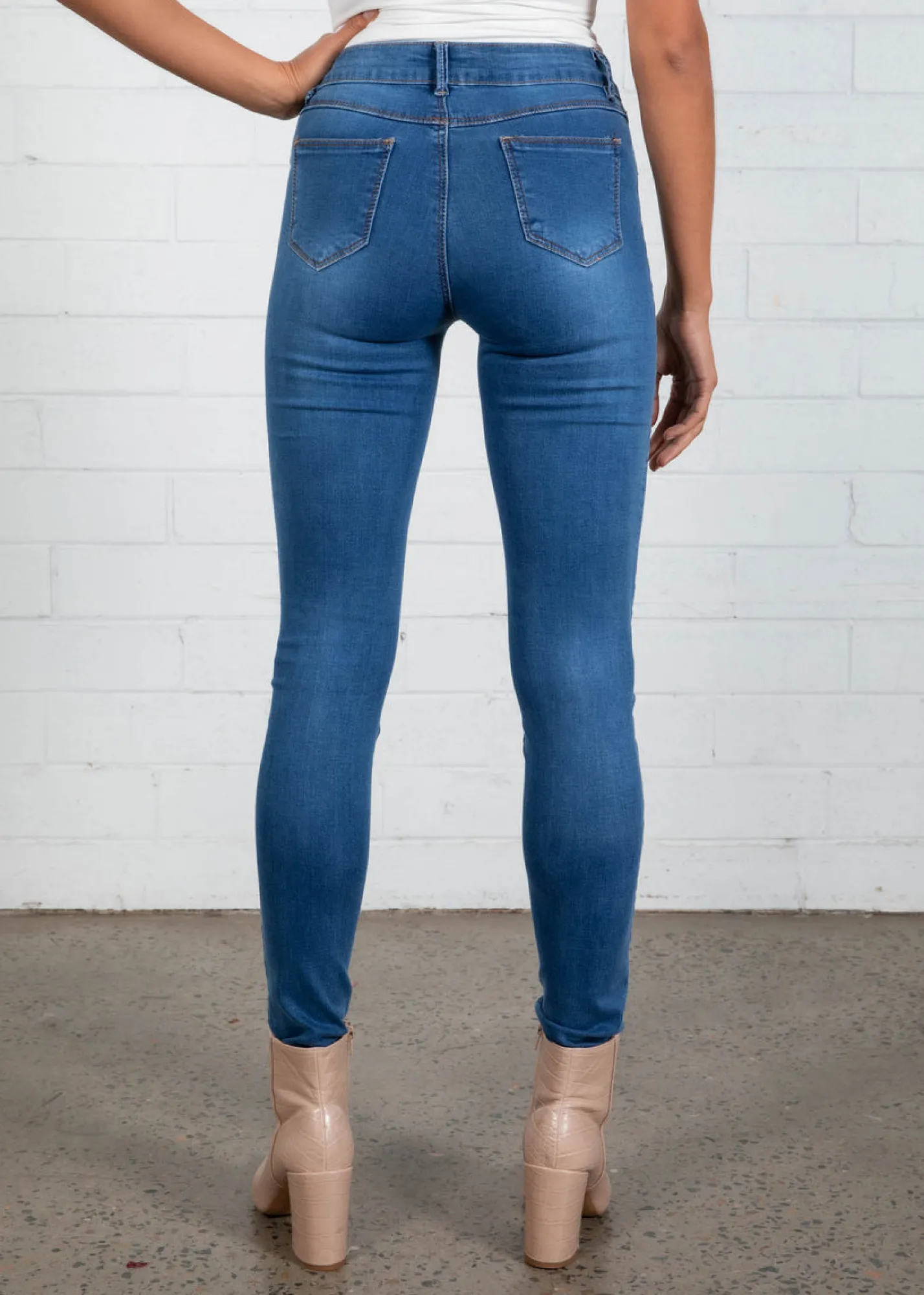 Women Gingham & Heels Jeans>Blue Ivy Jeans