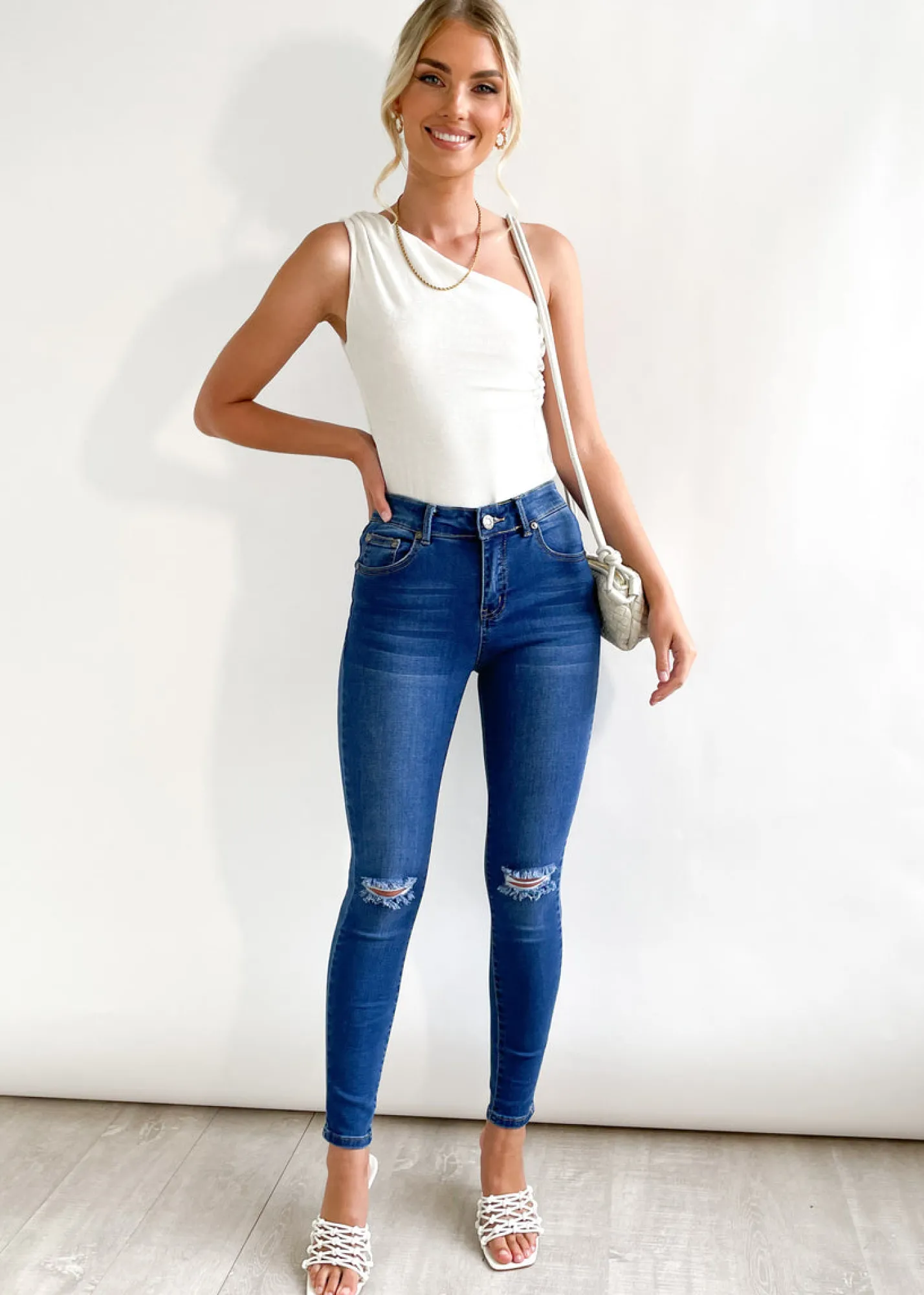 Women Gingham & Heels Jeans>Blue Ivy Jeans