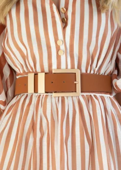 Women Gingham & Heels Belts>Buckle Up Belt