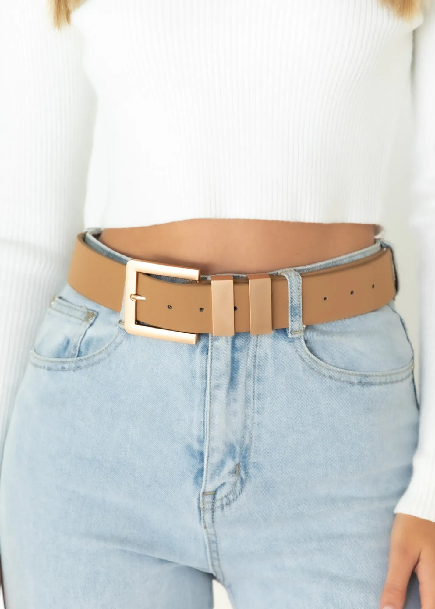 Women Gingham & Heels Belts>Buckle Up Belt