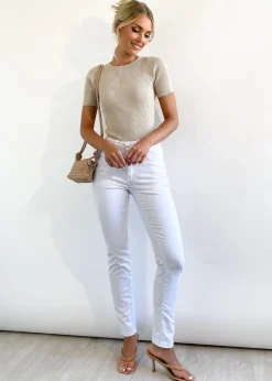 Women Gingham & Heels Jeans>Canada Stretch Jeans