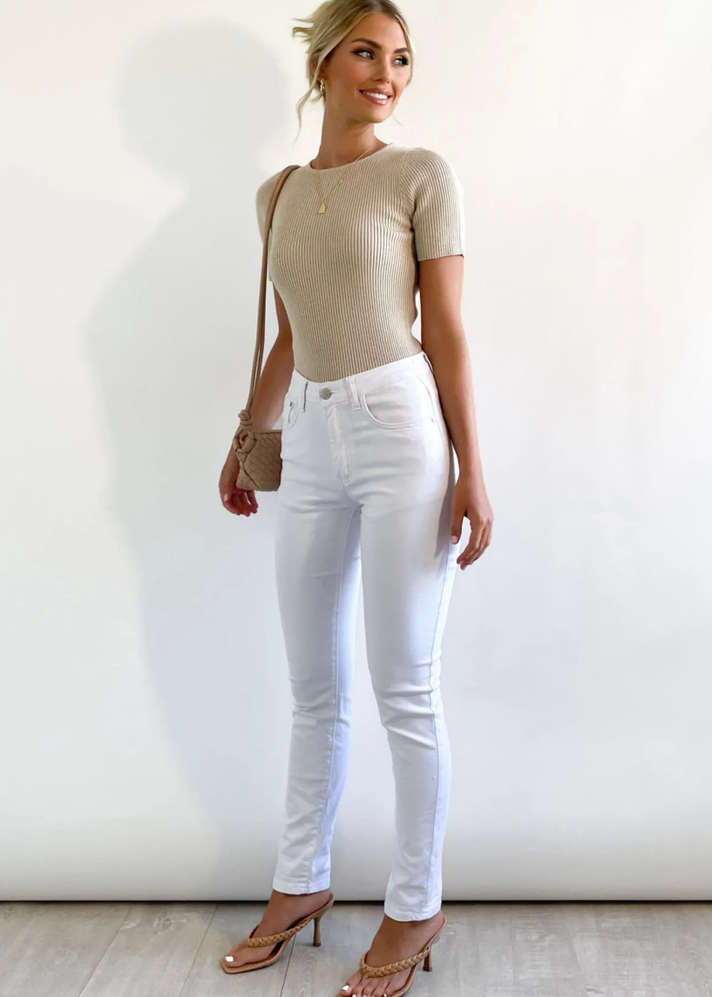 Women Gingham & Heels Jeans>Canada Stretch Jeans