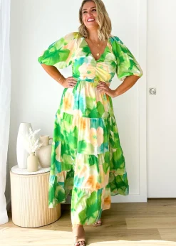 Women Gingham & Heels Maxi>Caprani Maxi Dress