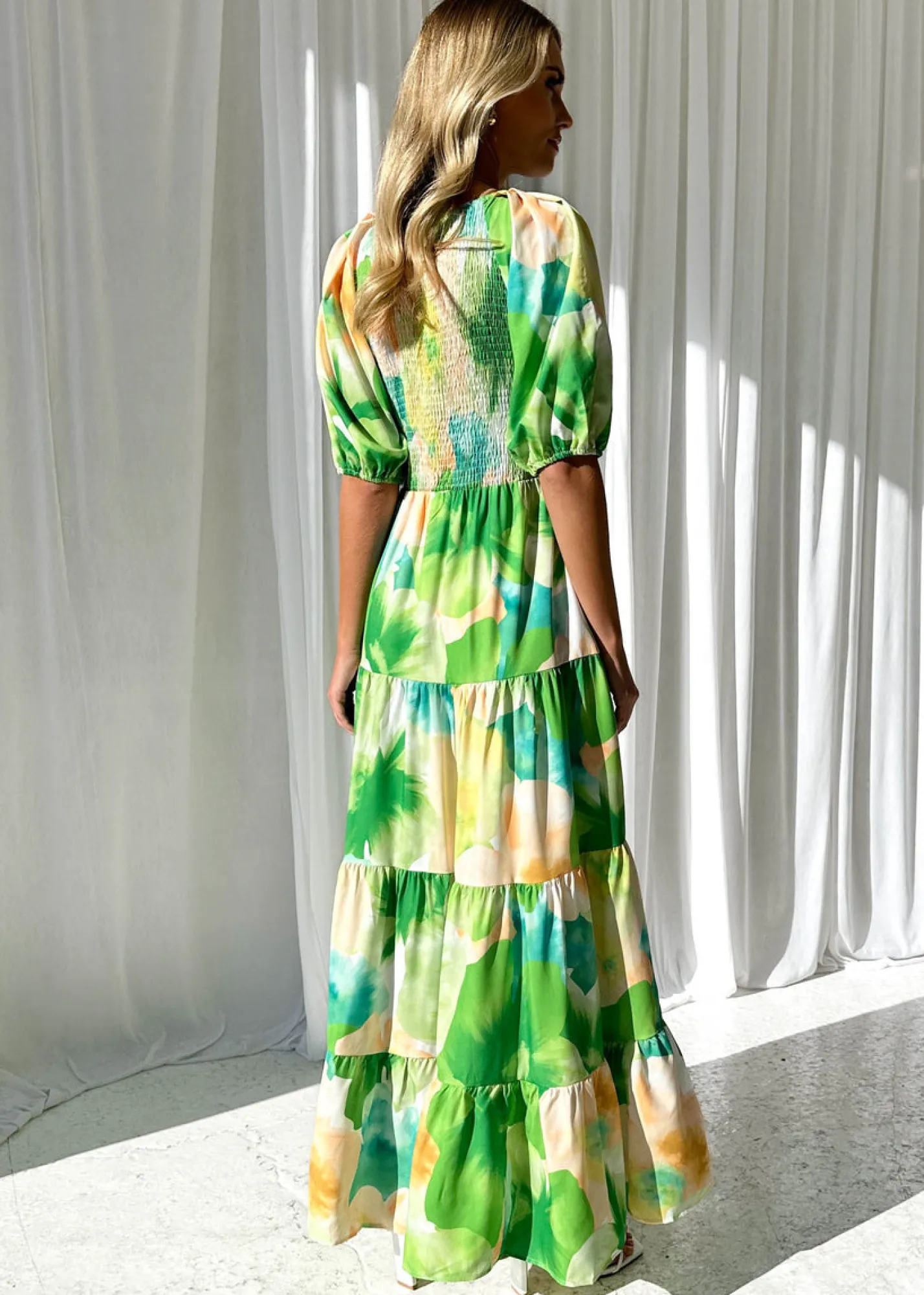 Women Gingham & Heels Maxi>Caprani Maxi Dress