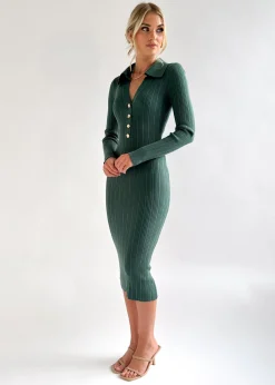 Women Gingham & Heels Knit Dresses><noscript><img width=