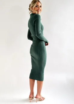 Women Gingham & Heels Knit Dresses><noscript><img width=