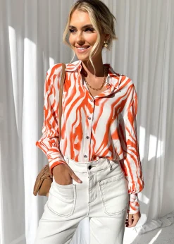 Women Gingham & Heels Shirts><noscript><img width=