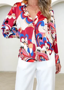 Women Gingham & Heels Shirts><noscript><img width=