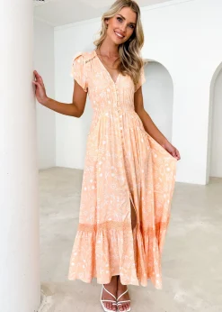 Women Gingham & Heels Maxi>Carmen Maxi Dress