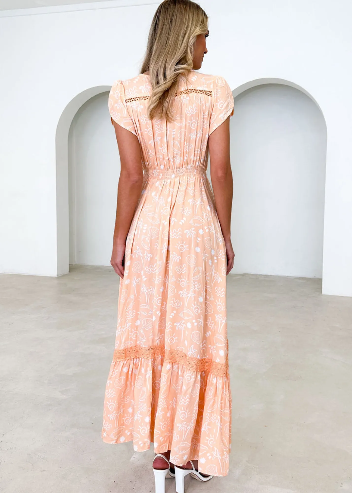 Women Gingham & Heels Maxi>Carmen Maxi Dress