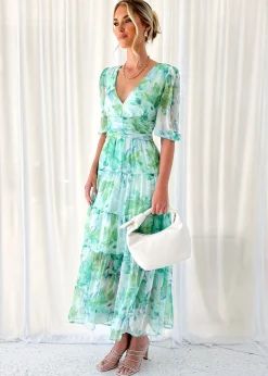 Women Gingham & Heels Maxi><noscript><img width=