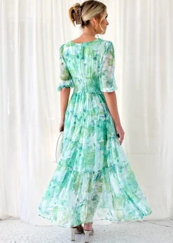 Women Gingham & Heels Maxi><noscript><img width=