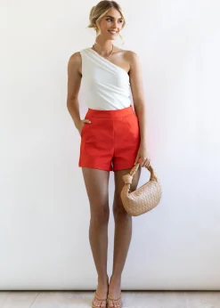 Women Gingham & Heels Basic Tops><noscript><img width=