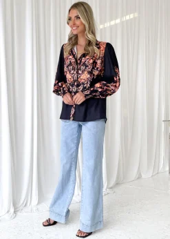 Women Gingham & Heels Blouses><noscript><img width=