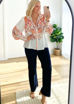 Women Gingham & Heels Blouses>Chantria Blouse