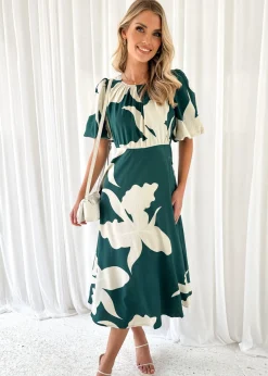 Women Gingham & Heels Midi>Chessia Midi Dress