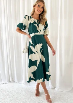 Women Gingham & Heels Midi>Chessia Midi Dress
