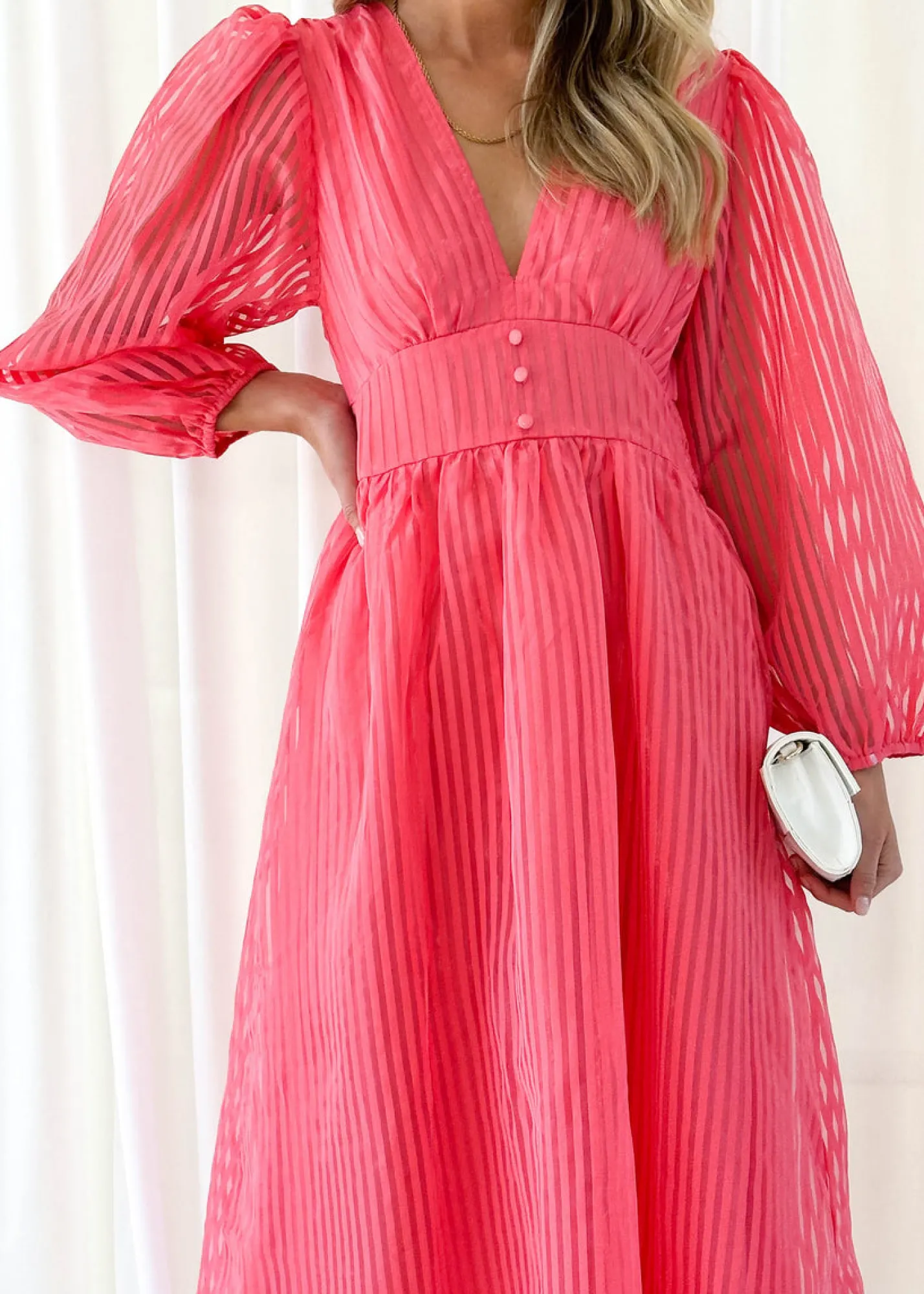 Women Gingham & Heels Midi>Chessie Midi Dress