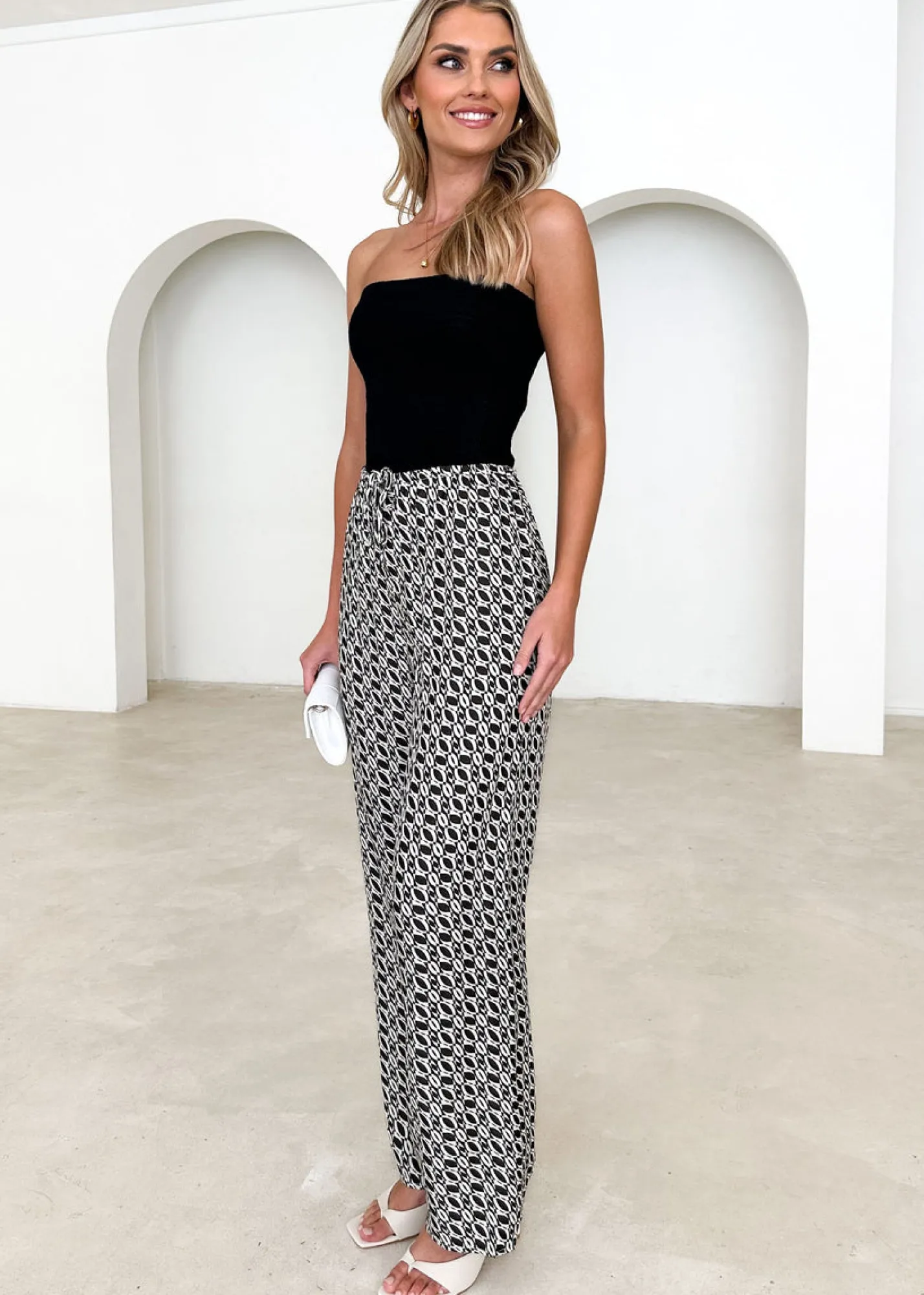 Women Gingham & Heels Pants>Christine Pants