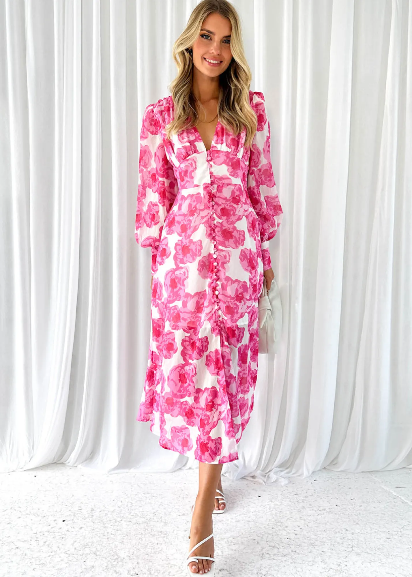 Women Gingham & Heels Midi>Chrys Midi Dress